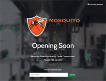 Tablet Screenshot of mosquitoguard.net